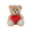 Valentinsbär-Hunde-Plüschtier, 28 cm 2