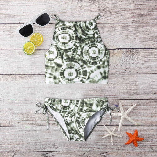 Μαγιό Tankini για Παραλία και Κορίτσια με Halter Daisy, Δύο Τεμάχια, Κοριτσίστικα Μαγιό για 1