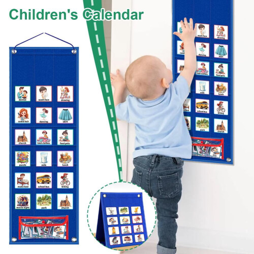 Removable Feeling Chart Kids Visual Schedule for Desktop Kindergarten Lot B5 I2N4 1