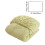 Protège-matelas thermique en velours de lait vert, format standard 3