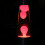 HIBIBUD jellyfish LED night light 25W red 7
