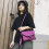 Σακίδιο στήθους με ιμάντα Blocking Sling Crossbody για πεζοπορία (μωβ) 6