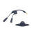 3,5-mm-Y-Adapter-Headset-Kabel (2 Buchsen auf 1 Stecker) 3