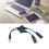 3,5-mm-Y-Adapter-Headset-Kabel (2 Buchsen auf 1 Stecker) 6