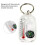 Survival Thermometers Compasses Keychain Guiding Compasses Thermometers Keyring 5
