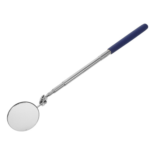 Vehicle Inspection Mirror Stainless Extend Work Travel Blue 2