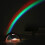 Rainbow LED-projektorlampe med 5 pærer til soveværelse 6
