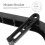 Support TV en fer noir pour table, 26,5 x 14,8 cm 3