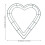 Green Iron Wreath Frame DIY Kit 2 Pieces 2