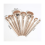 Σετ πινέλων 9 τεμαχίων Golden Oval Foundation 3