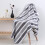 Ensemble de serviettes de bain Elainilye grises (lot de 2) 5