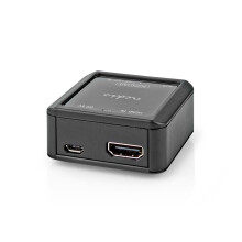 Digital Audio Converter | One Way | Anschluss Eingang: HDMI Eingang | Anschluss Ausgang: 2x (2x RCA Female) / 3,5 mm | Automatisch | Anthrazit