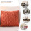 Cuscino decorativo Boho 18x18 pollici arancione 4