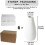 Weißes Keramikvasen-Set – Moderner Stil, 6-teilig 2