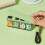 CheAAlet Compact pillenorganizer met 4 vakken, groen 4