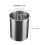 Beverage Tub Without Handle Stainless Steel Ice Bucket 8
