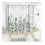 Ensemble de rideau de douche en eucalyptus vert sauge, 4 pièces 3