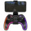 Ασύρματη λαβή Bluetooth με φωτισμό RGB – Συμβατό με PS4/PS3/PC και κινητά τηλέφωνα 2