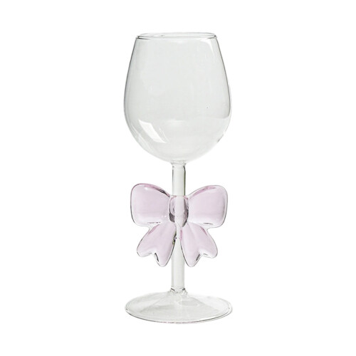Verre à champagne Pink Bow - Verre, 320 ml 1