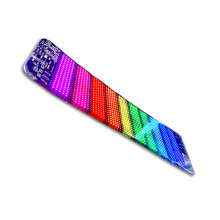 Schwarzes 6420 LED-Schild 13,74 Zoll, 210mAh CR2025