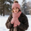 Ensemble bonnet d'hiver en maille unie 3 pièces 6