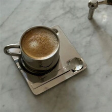 Kaffeetassen-Set mit Löffel, Tischset, Küchengetränke-Wasserbecher, Geschirrzubehör