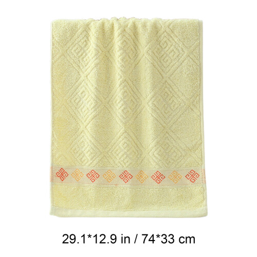 Badehåndklæde 74x33cm Blød absorberende vaskeklud 2