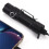 Flashlight Outdoor Highlight  Power Display Glare 3LED Flashlight Black 6