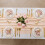 Peach Chiffon Table Runner 12 x 118 in 4