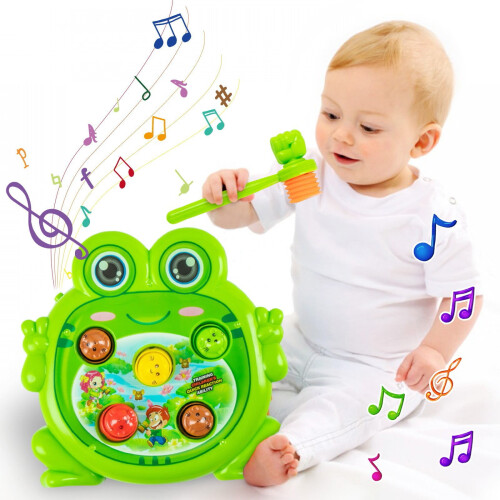 Set da gioco Whack-A-Mole con martello morbido 2