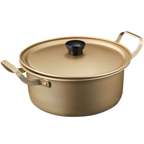 Set di pentole in alluminio per stufati coreani e ramen, 1 set 2