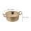 Set di pentole in alluminio per stufati coreani e ramen, 1 set 7