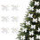 Fluwelen kerststrikjes met draadsluiting (6 stuks) 4