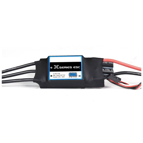 60A 2-6S ESC Brushless Electronic Speed Controller for RC FPV Drone Airplane Fixed Wing KT 3D Accessories