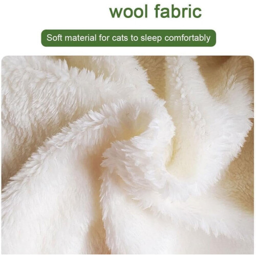 Cat Sleeping Bag Self-Warming Plush Cave Bed35x45cm 2
