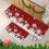 Red Christmas Kitchen Runner Rug Set 2 Pieces 5