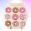 Ξύλινη βάση για ντόνατς για 9Donuts – Ρουστίκ διακόσμηση για πάρτι 3