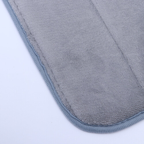 Funda de algodón para asiento de inodoro en forma de U, lavable. 2