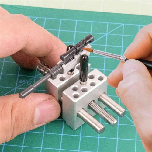 DIY  Multi-Purpose Jig Adjustable Vise Jig for Model Building and Bench Model Building Hobby Tools 2