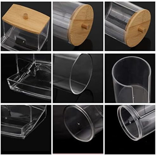 Ensemble de pots à cotons-tiges d'apothicaire – 2 x 355 ml + 1 x 200 ml 1