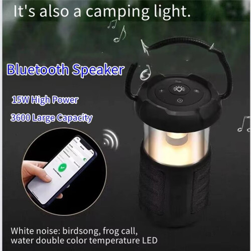 HiFi Wireless  Speaker - Outdoor Night Light, Waterproof, Portable, Multi-Functional Stereo Music Experience 2