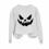 Γυναικείο τοπ με μακριά μανίκια για το Halloween με τύπωμα φαντάσματος και σχέδιο 2