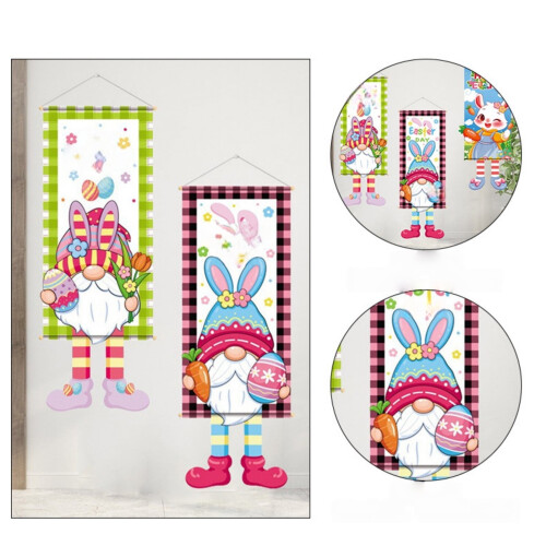Easter Hanging Banner with Bunny & Egg Print 2