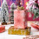 Rosa Weihnachtspapierrolle 17x33ft 2