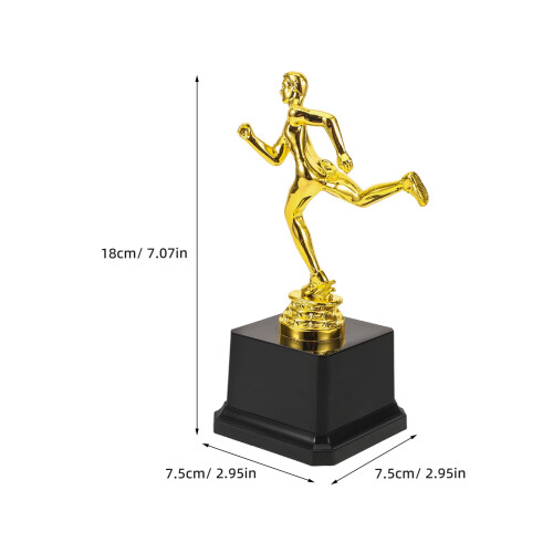 Plastic Golden Trophy for Competition Awards Ceremony 1 Pack 1