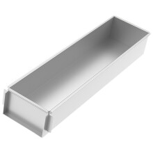 Stampo Rettangolare per Tiramisù, Teglia Antiaderente In Acciaio Inox, Teglia per Dolci Rimovibile, Strumento per Dessert Fai da Te per Cheesecake