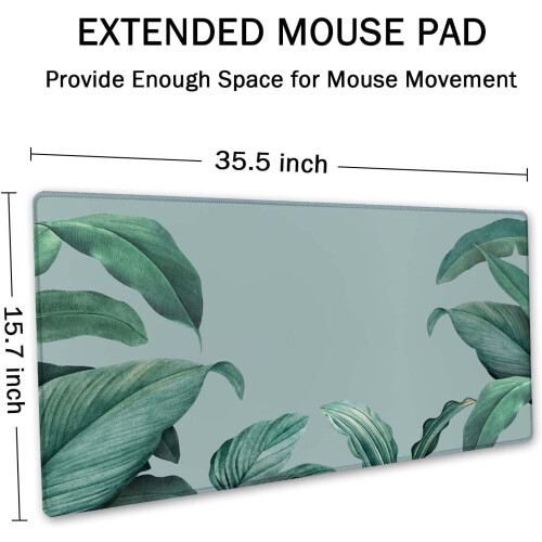 XXL Gaming Mouse Pad με αντιολισθητική βάση από καουτσούκ 900x400mm 1