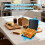 Microwave Toastie Maker Blue A Dishwasher Safe 4