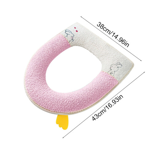 Copriwater morbido e lavabile con maniglia e cerniera. 2