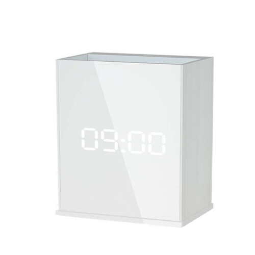 Nordic-Style LED Wall-Mounted Alarm Clock with Remote Control Home Decor Perfect for Creating Personalized Style 1